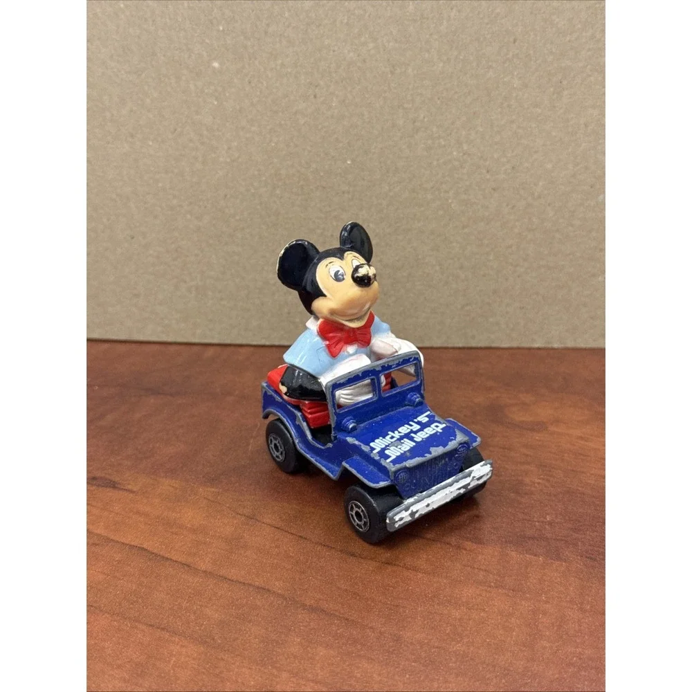 1979 Matchbox Walt Disney Mickey Mouse Mail Jeep No 5 & 6 Lesney Hong Kong